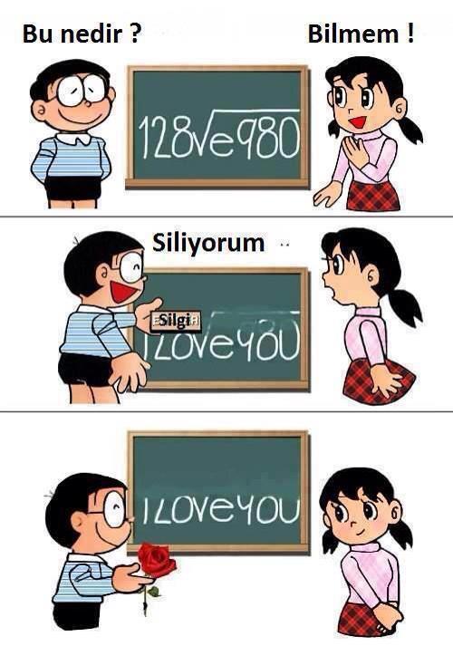 aşk siliyor matematik formulünü i love you oluyor yazı tahtada.jpg