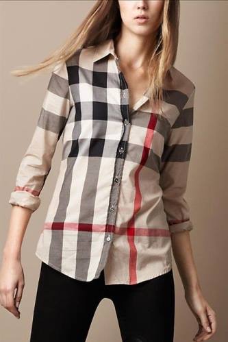 Burberry Women desenli bayan gömlek berry520440 küçük.jpg