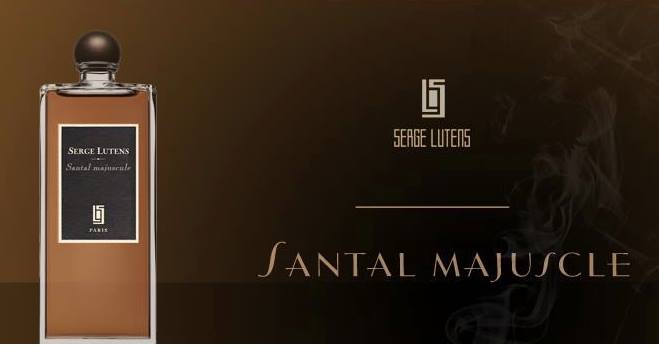 Santal Majuscule Serge Lutens for women and men reklam afiş k.jpg