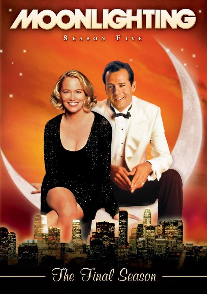 Still of Bruce Willis and Cybill Shepherd in Moonlighting afiş mavi ay.jpg